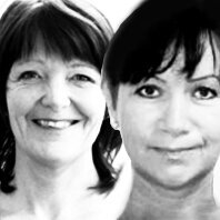 Tanja Alme og Merete Kløvning