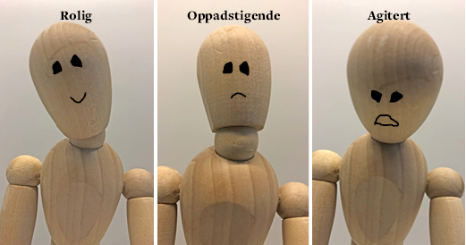 Tre typer humør