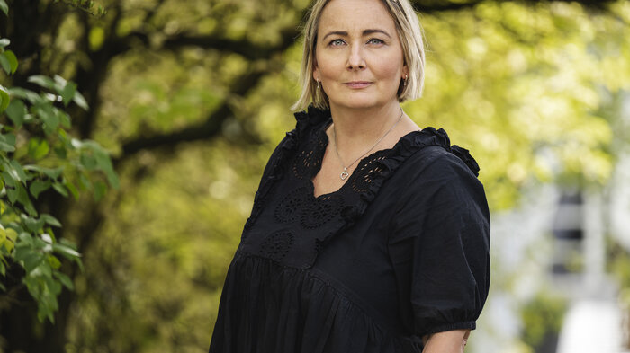 Bildet viser pasient- og brukerombud Linda Charlotte Grunnreis Bildet viser pasient- og brukerombud Linda Charlotte Grunnreis