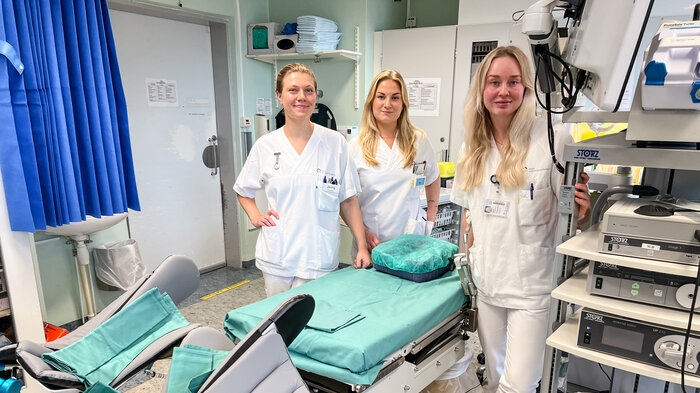 Jenny Sand-Deinboll, Hedda Nilsen, Sanne Kolstad-Musum Bildet viser Jenny Sand-Deinboll, Hedda Nilsen og Sanne Kolstad-Musum.