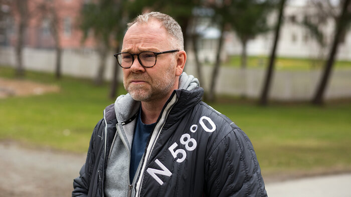 Bildet viser sykepleier John-Arne Horn