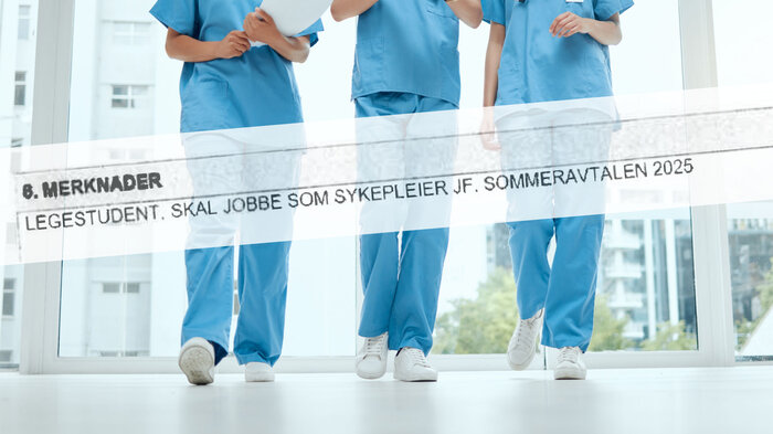 bilde av studenter på jobb