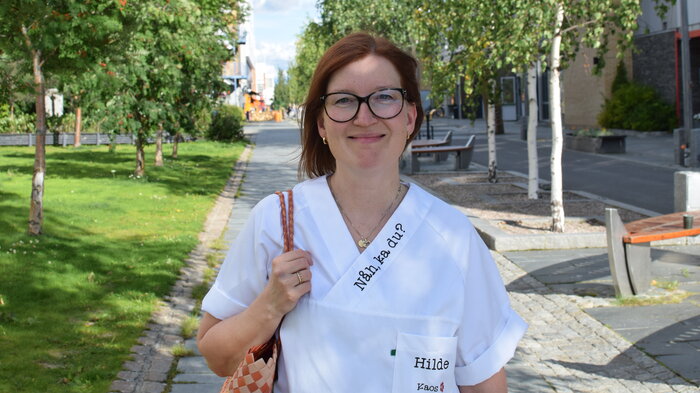 bildet viser Hilde Therese Hætta Eng