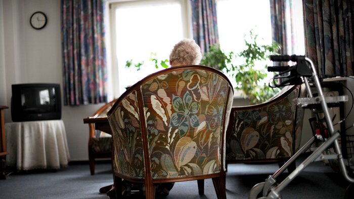Demens og ensomhet illustrasjonsfoto 