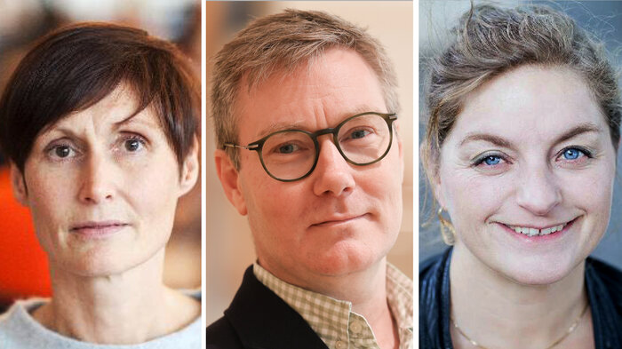 Bildet viser Lene Elisabeth Blekken, Sven Inge Molnes og Hanne Kristine Skjesol Torbergsen.