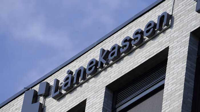 Bildet viser logo på Lånekassens bygg Bildet viser logo på Lånekassens bygg