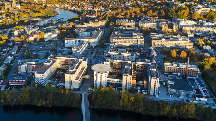 Bildet viser St. Olavs hospital i Trondheim.