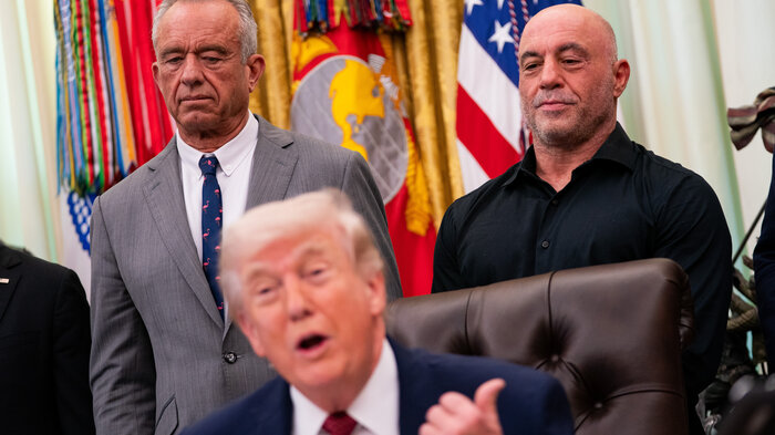 Trump, Kennedy og Rogan