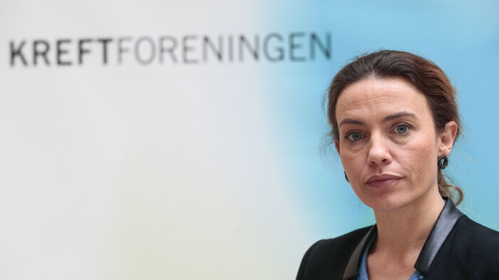 Bildet viser Ingrid Stenstadvold Ross, generalsekretær i Kreftforeningen.