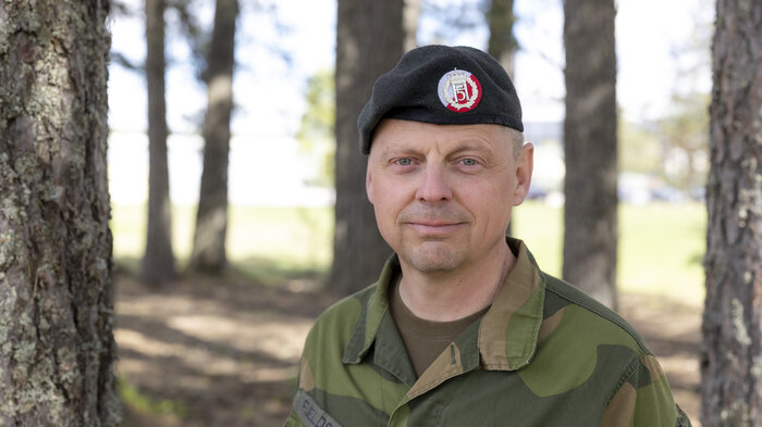 Rune Fjeldstad sjefsykepleier Forsvaret