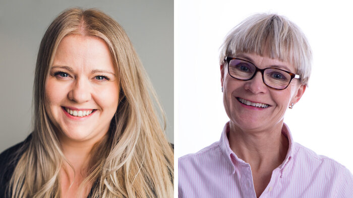 Amalie Nilsen Hagen og Tove Aminda Hanssen