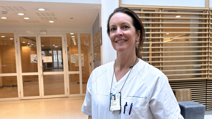 Bilde viser studiesykepleier Christina Holt Bendz