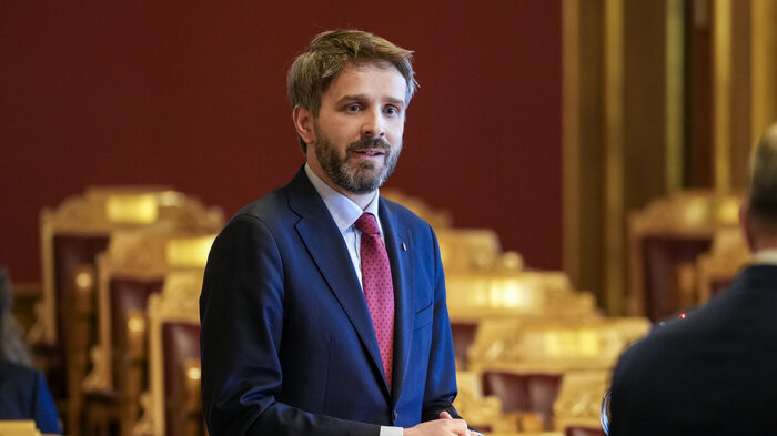 Bildet viser helseminister Jan Christian Vestre.