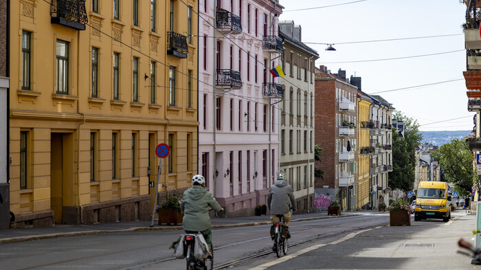 Bildet viser et bybilde fra Oslo