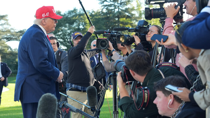 Bildet viser Donald Trump