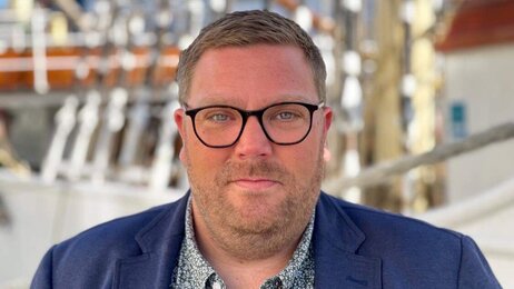 Gjermund Øysteinsson Moe, Bildet viser Gjermund Øysteinsson Moe, nestleder i NSF Møre og Romsdal