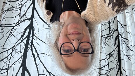 Bildet viser en selfie tatt av Gro Gade Haanes