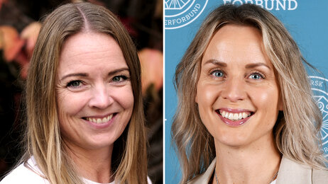 Bildet viser Kine Myhre-Nilsen og Myren