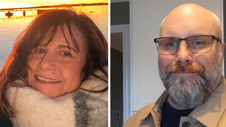 Bildet viser Monica Skjaanes Bjerkseth og Ole Bernt Vilmar-Wang