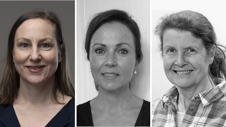 Bildet viser innleggsforfatterne Benestad, Beisland og Moi