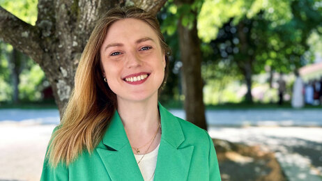 Bildet viser et portrett av Ulrikke Valvik Mitchell