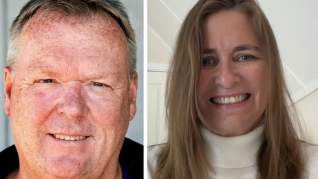 Bilde av Kenneth Ledang og Helene Samnøy