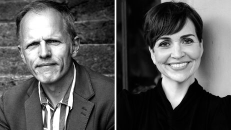 Bildet viser innleggsforfatterne Stian Slotterøy Johnsen og Marion Rodgers Løseth