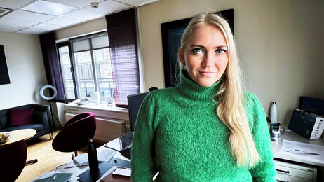 Lill Sverresdatter Larsen Lill Sverresdatter Larsen, NSF-leder