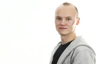 Bildet viser Kent Hanssen som er studentnestleder i Norsk Sykepleierforbund.