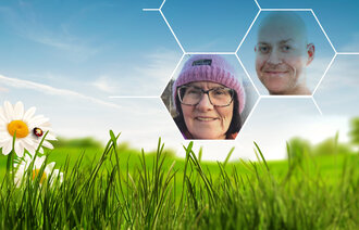 Collage med tillitsvalgte ved UNN og Helse Sør-Øst.
