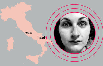 Bari i Italia og sykepleier Floriana Terrafino