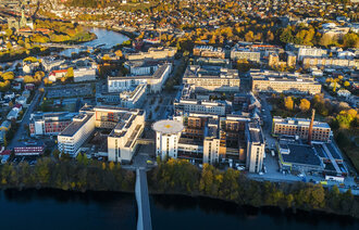 Bilde av St. Olavs hospital i Trondheim