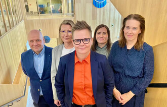 bilde av de ansatte og ledelsen på Finnmarkssykehuset