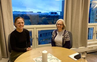Line Mediå  og Ida Krag-Rønne Mannsåker