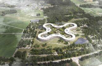 Bilde av Nytt Hospital Nordsjælland i Hillerød