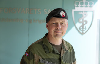 Rune Fjeldstad sjefsykepleier Forsvaret