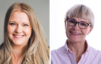Amalie Nilsen Hagen og Tove Aminda Hanssen