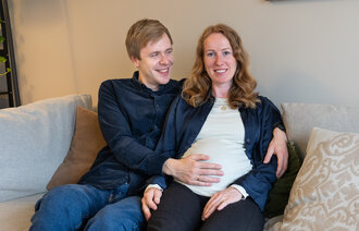 Bildet viser Håvard Eliassen og Ingeborg Hoftun Caspari