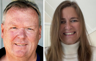 Bilde av Kenneth Ledang og Helene Samnøy