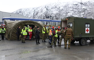 bilde fra øvelsen cold response 2026