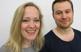 Bildet viser Tone Marte Ljoså og Lars-Petter Granum.