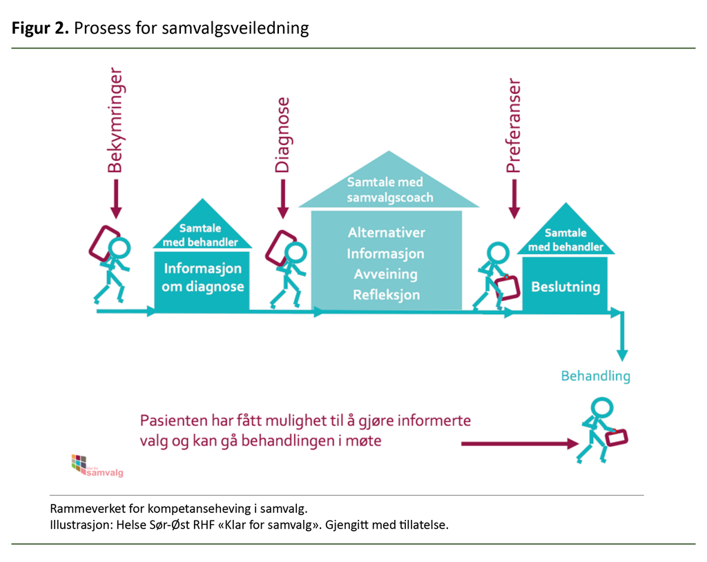 Figur 2. Prosess for samvalgsveiledning