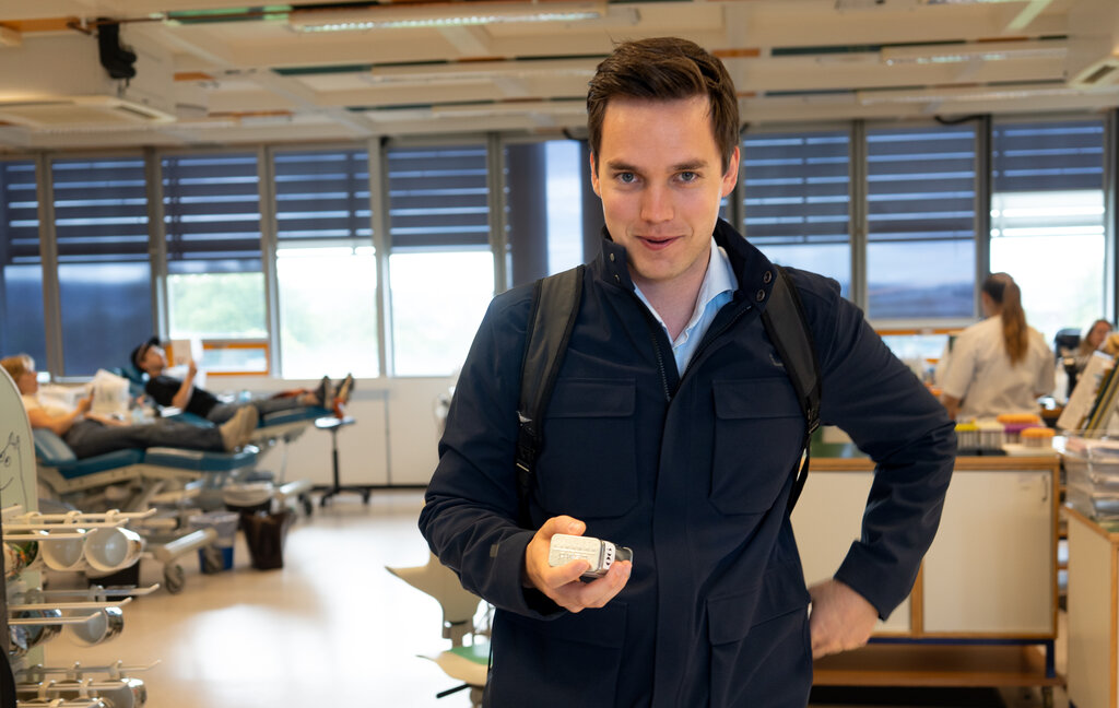 Kristian Eivindsen bildet viser Kristian Eivindsen