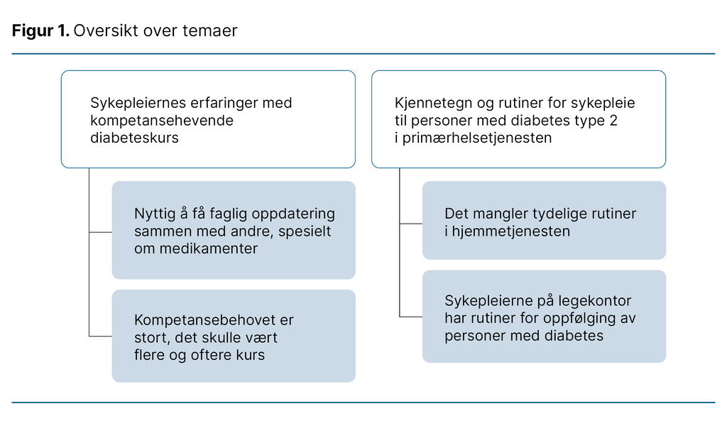 Figur 1. Oversikt over temaer Figur 1. Oversikt over temaer
