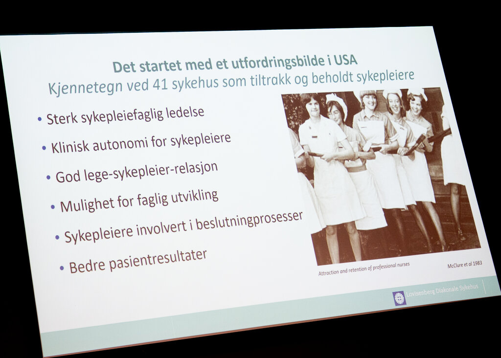 Bildet viser en slide om bakgrunnen for Magnet