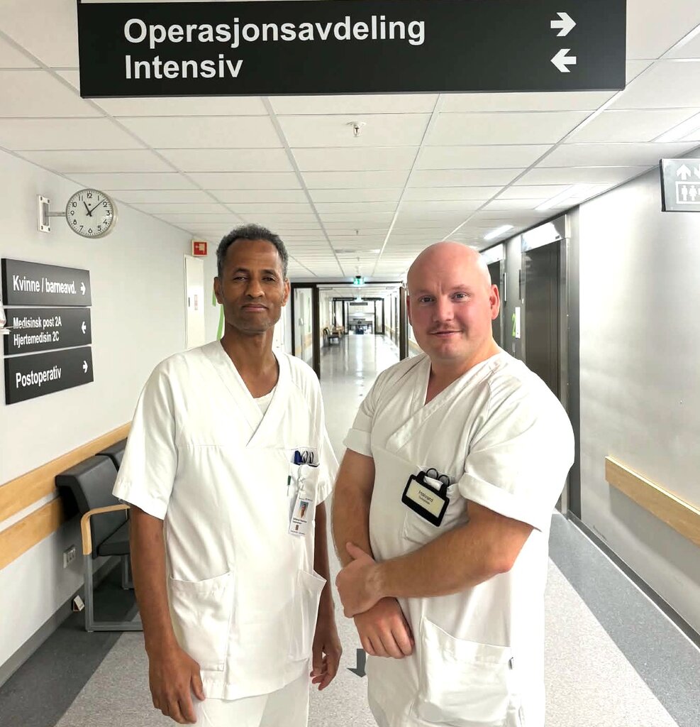 Estifanos og Halvard Estifanos og Halvard