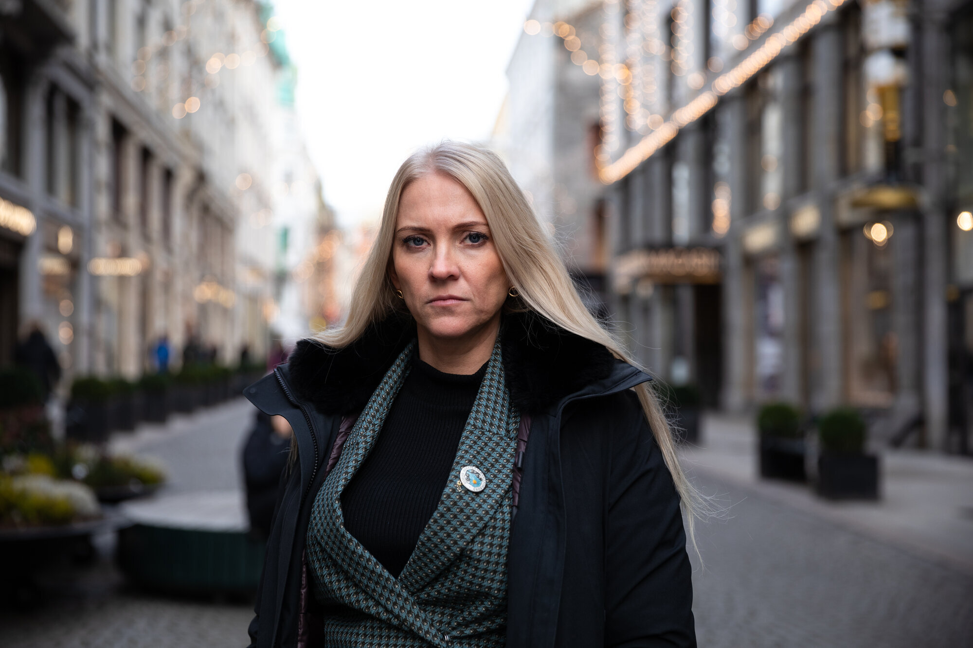 Bildet viser Lill Sverresdatter Larsen, forbundsleder i NSF
