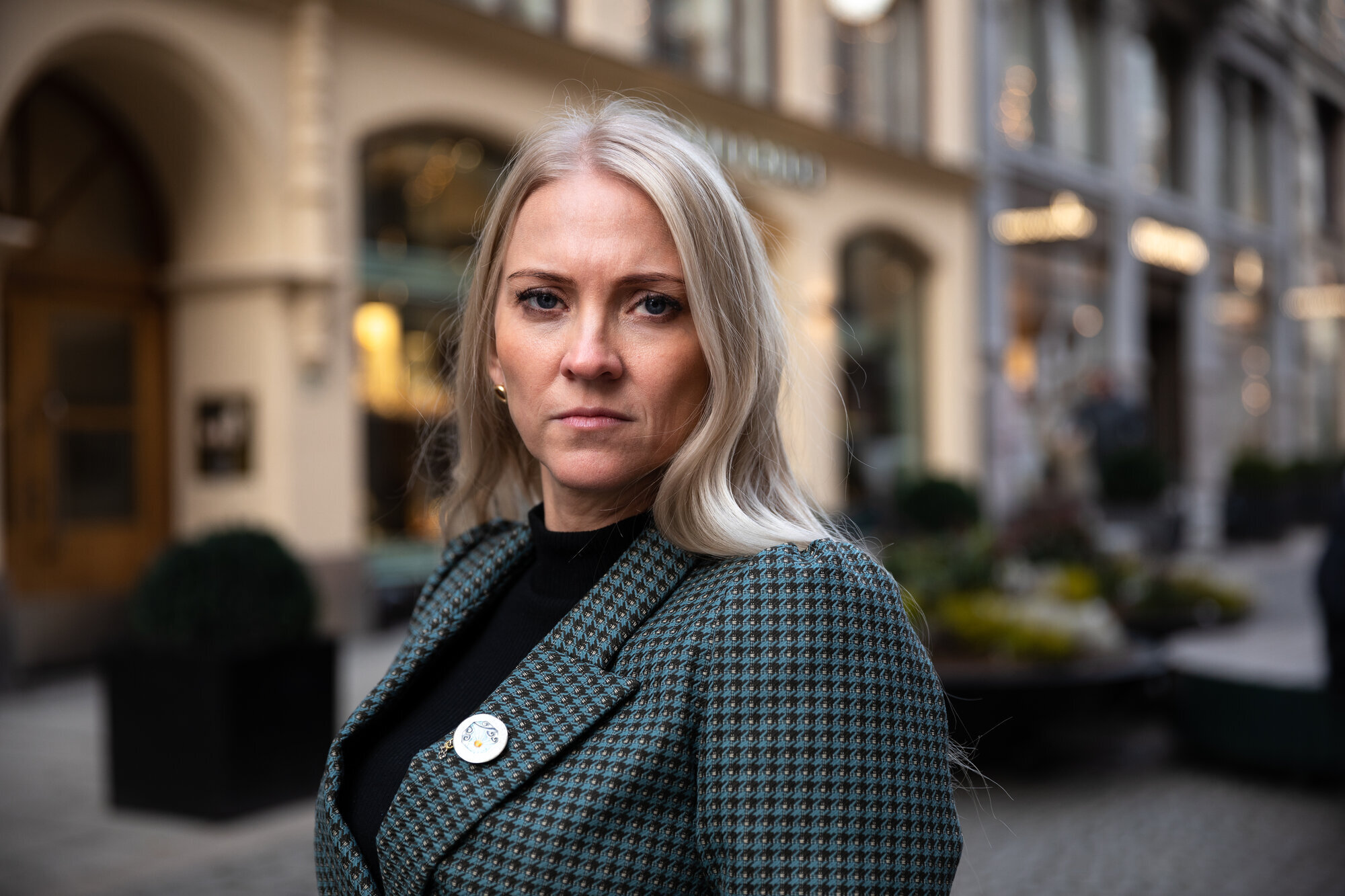 Lill Sverresdatter Larsen Bildet viser Lill Sverresdatter Larsen, forbundsleder i NSF