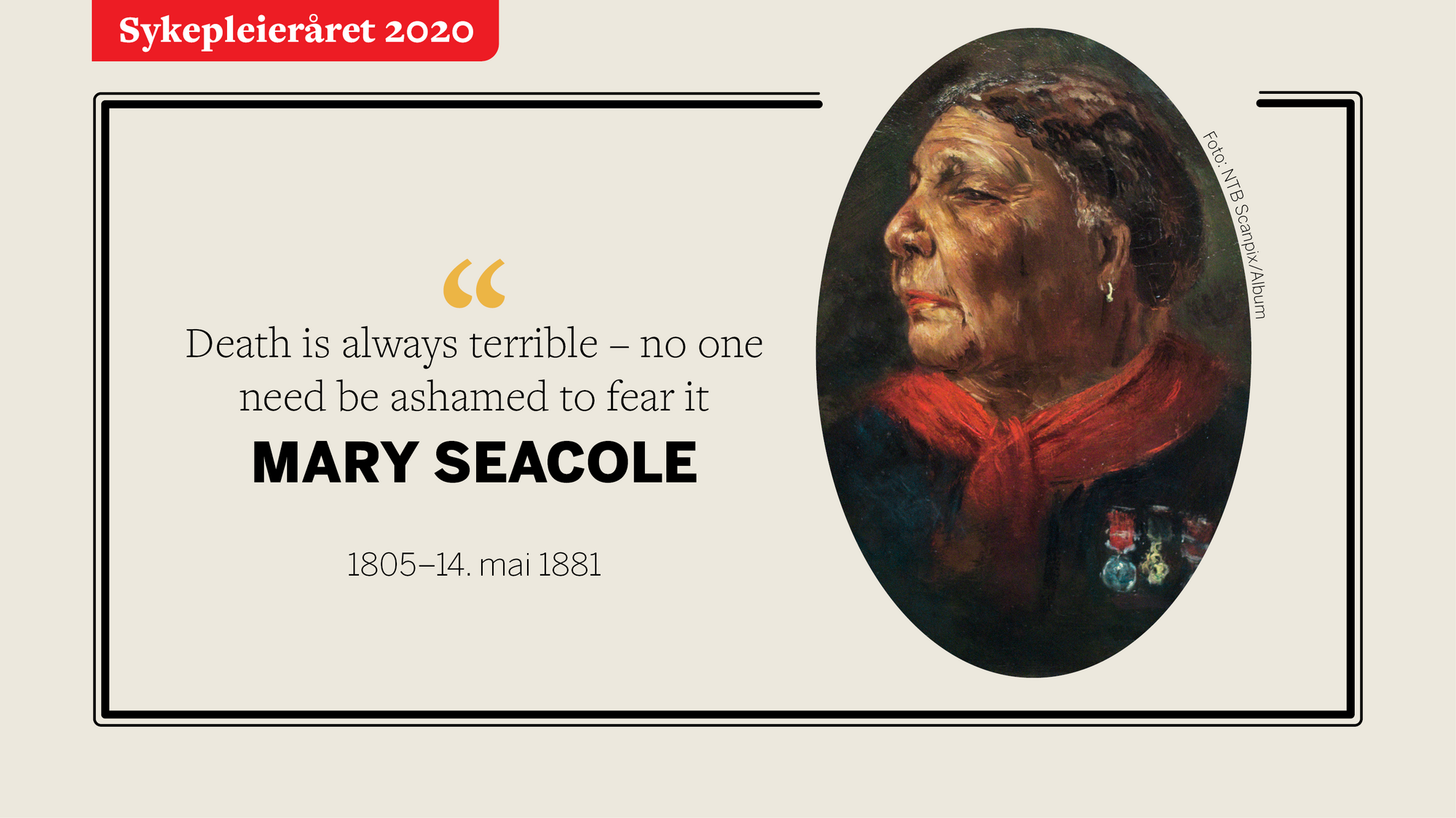 Mary Seacole Fotomontasje Mary Seacole