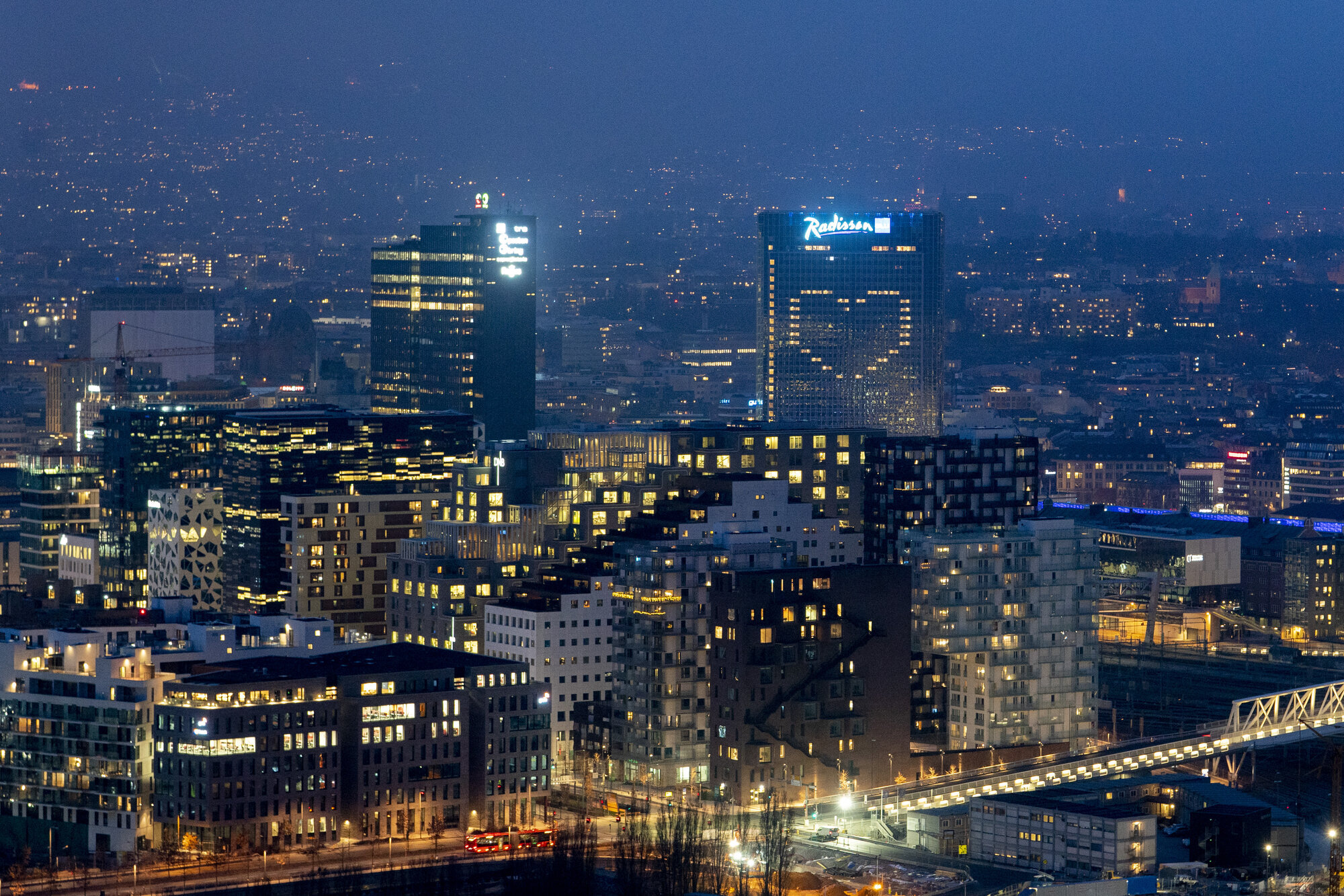 Oslo Bildet viser Oslo.